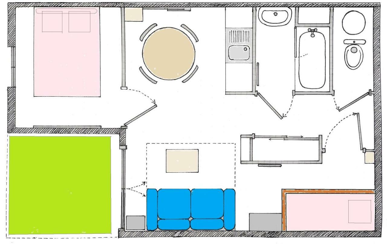 루르드 Le Foch - Centre - Parking 아파트 외부 사진